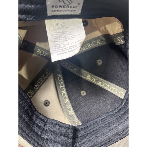 Boy Scouts Of America Adult Leader Powercap Green With Lights - Picture 8 of 8